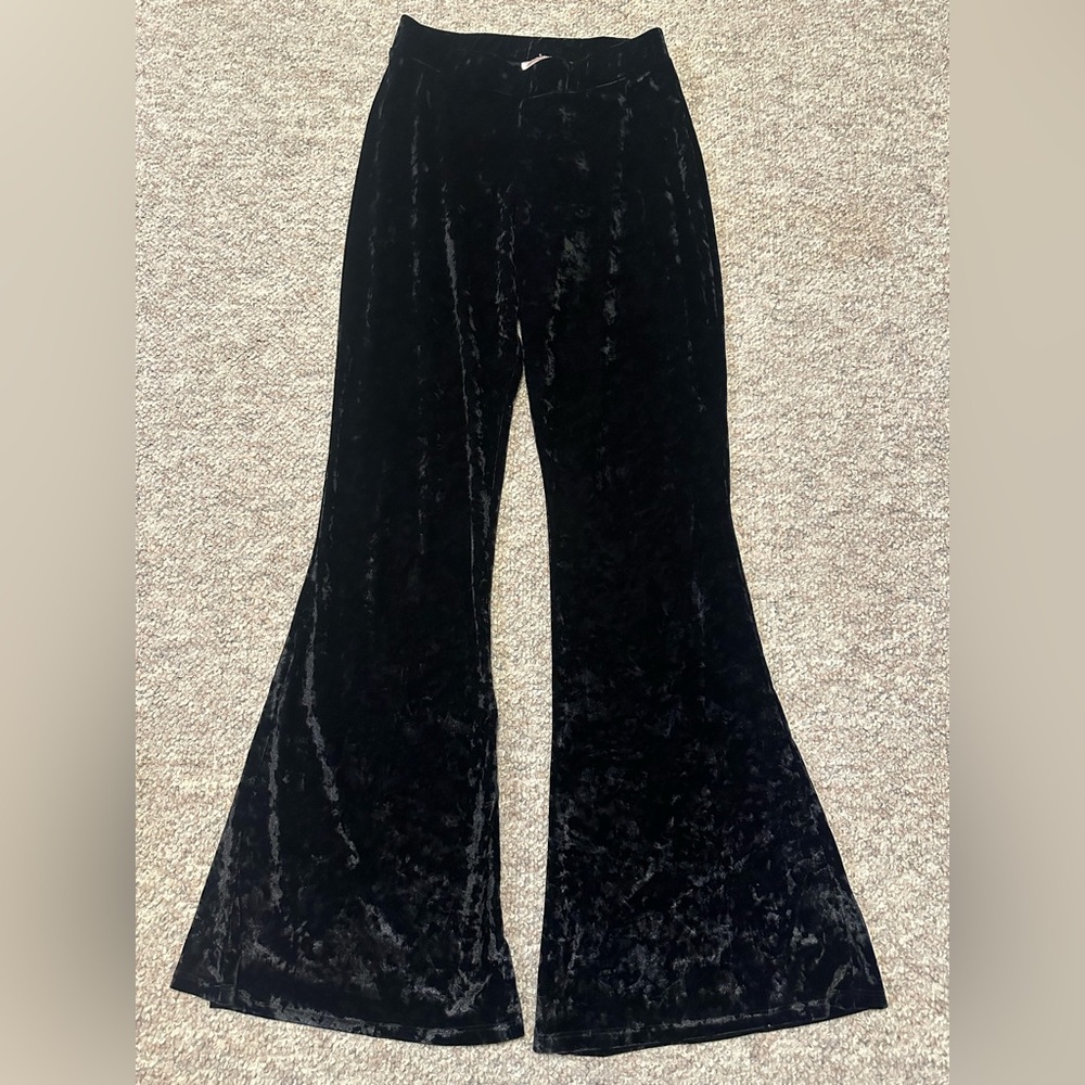 Willow & Root Velvet Flare Pant - Picture 5 of 7